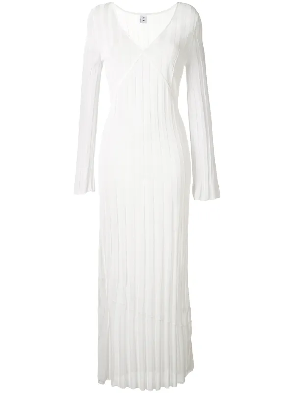 sir the label aya pleated midi skirt