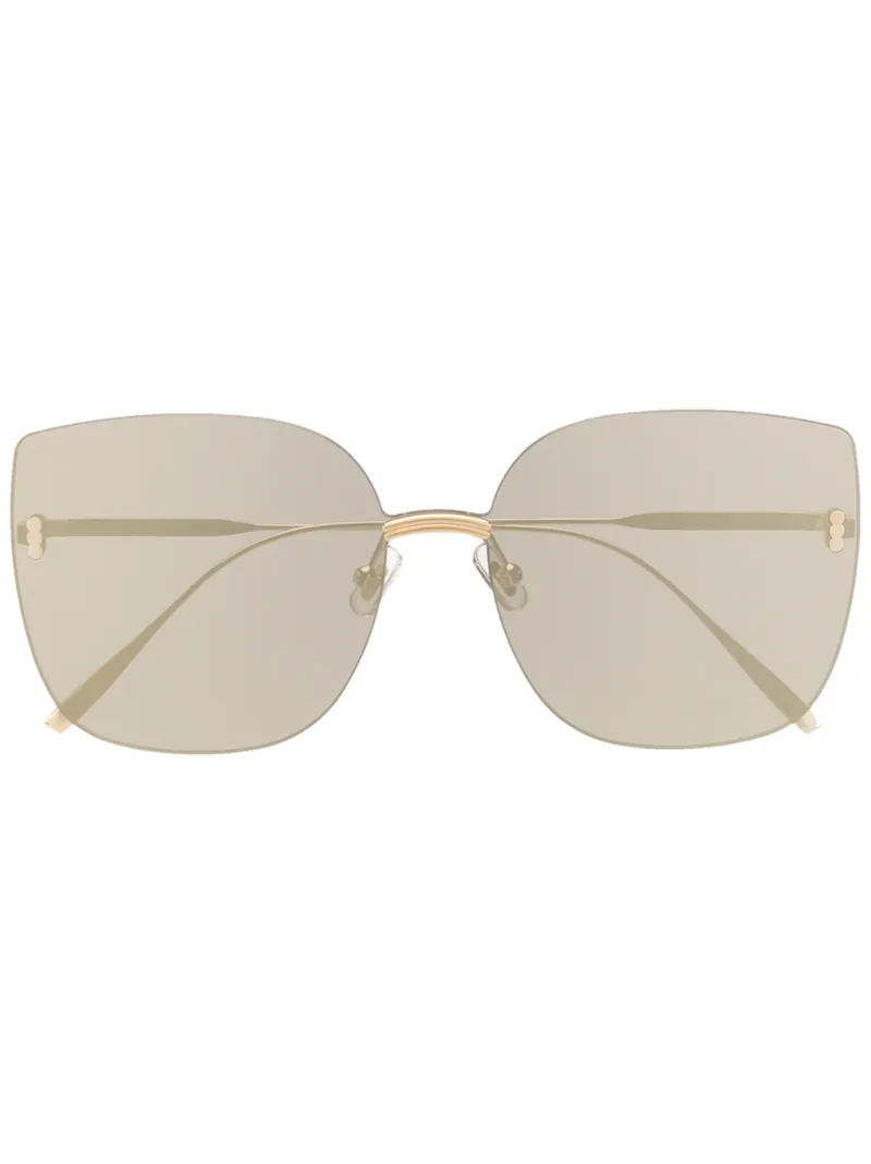 Gentle Monster Modmo 032(2m) Oversizedframe Sunglasses In Gold ModeSens