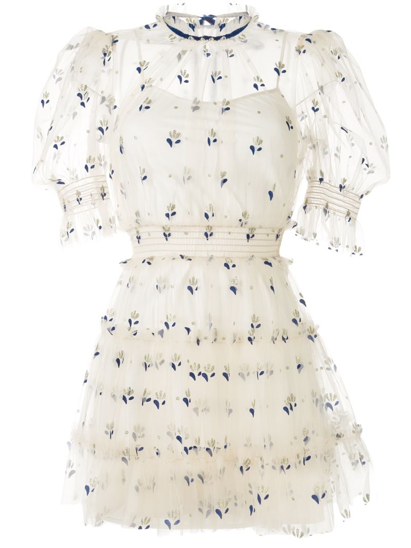 Shop Alice Mccall Cowboy Tears Mini Dress In White