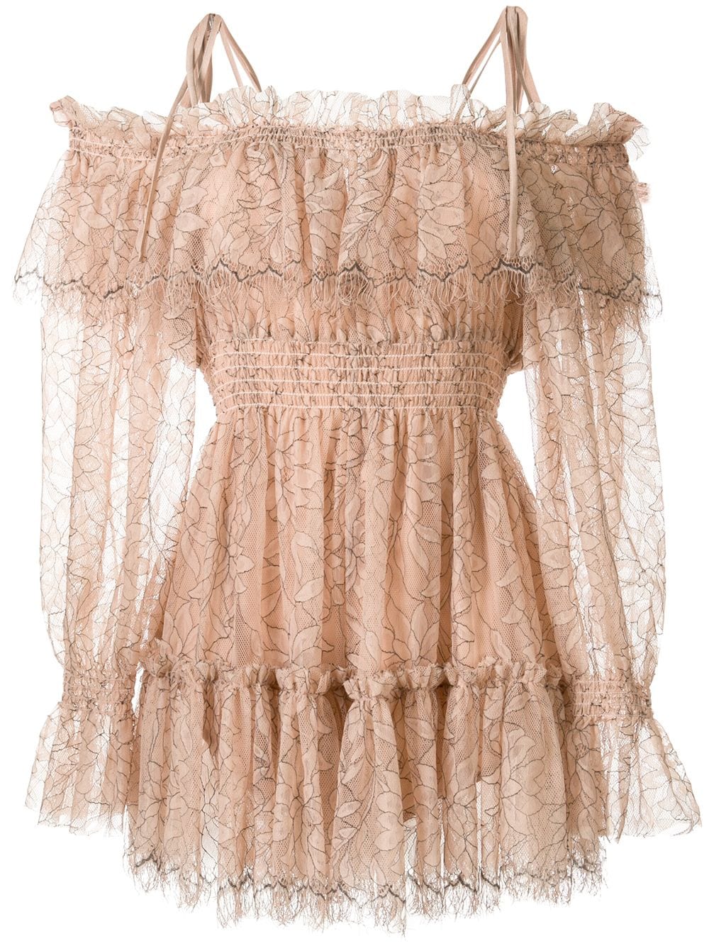 Alice Mccall Calypso Lace Playsuit In Pink