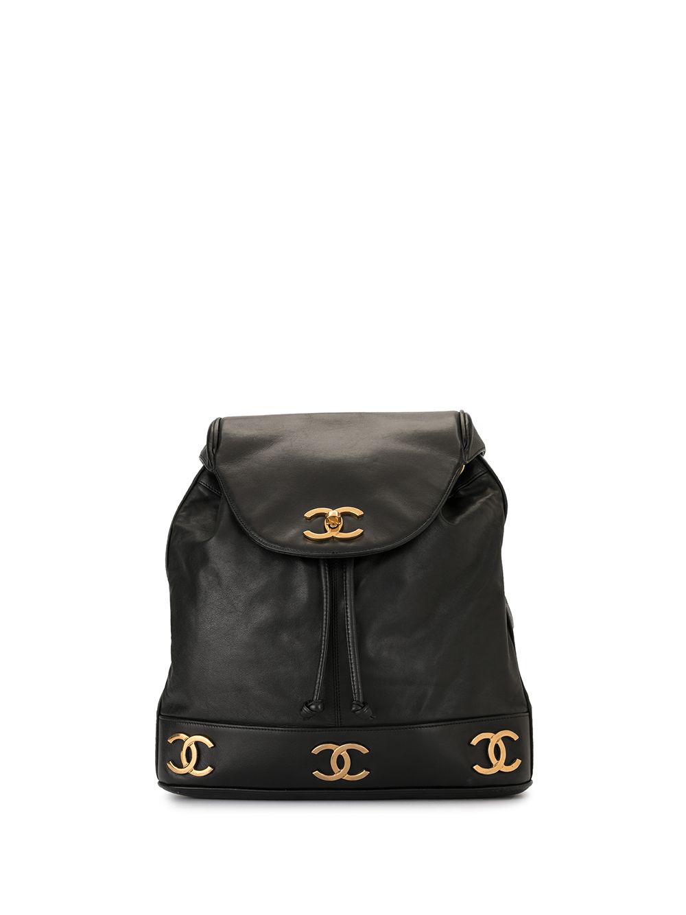 Image 1 of CHANEL Pre-Owned 1992 Triple CC backpack