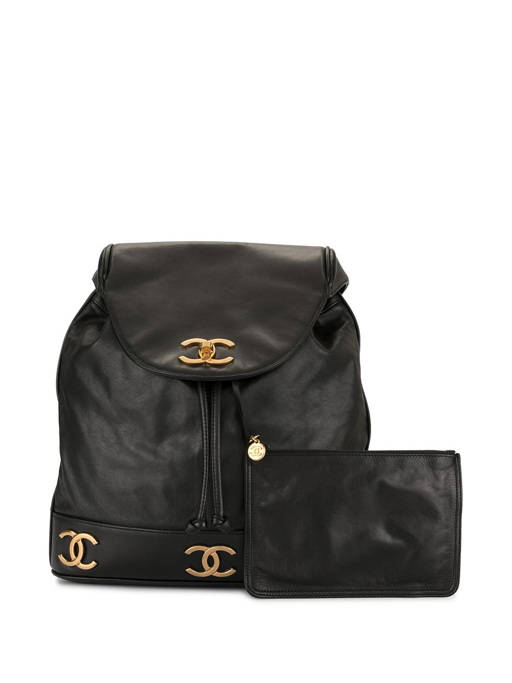 CHANEL 1992 Triple CC backpack Women