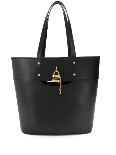 chloe aby lock tote