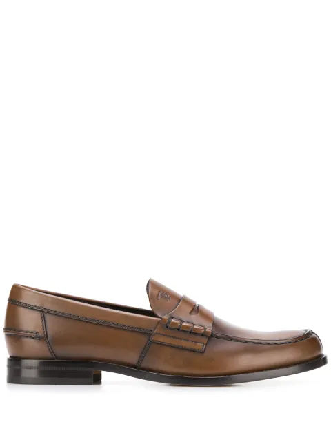 Tod's leather loafers