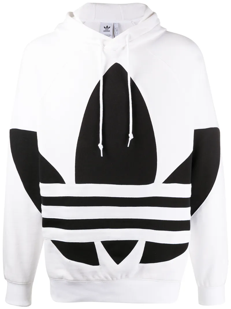 ADIDAS ORIGINALS OVERSIZED LOGO PRINT HOODIE