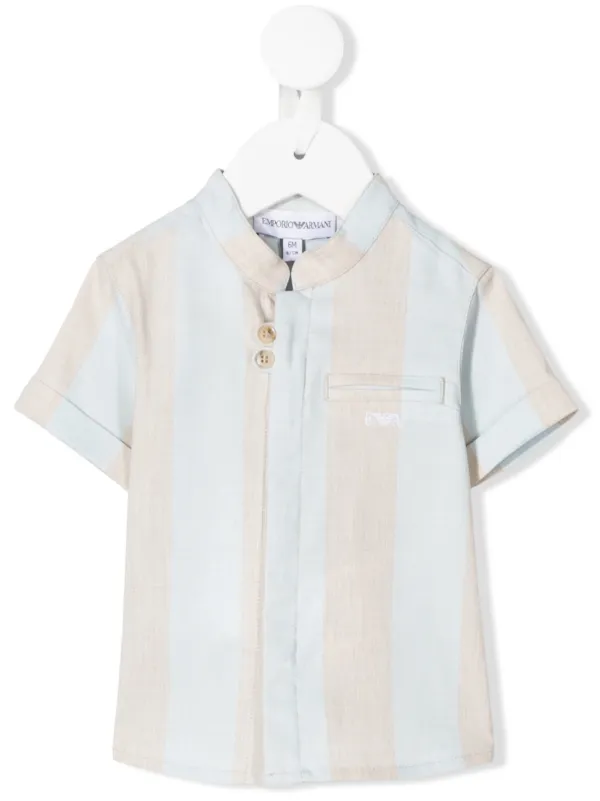 emporio armani short sleeve shirt