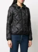 Moncler diamond-quilted hooded jacket