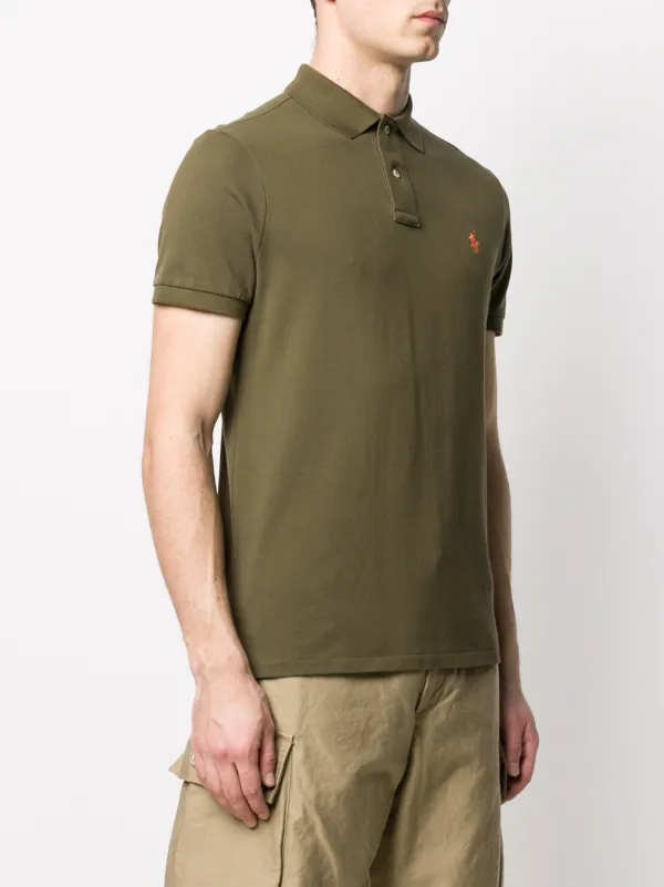 Khaki ralph lauren shirt best sale