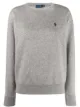 Image 1 of Polo Ralph Lauren logo embroidered sweatshirt