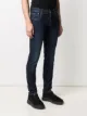 Dolce & Gabbana logo-embroidered slim jeans