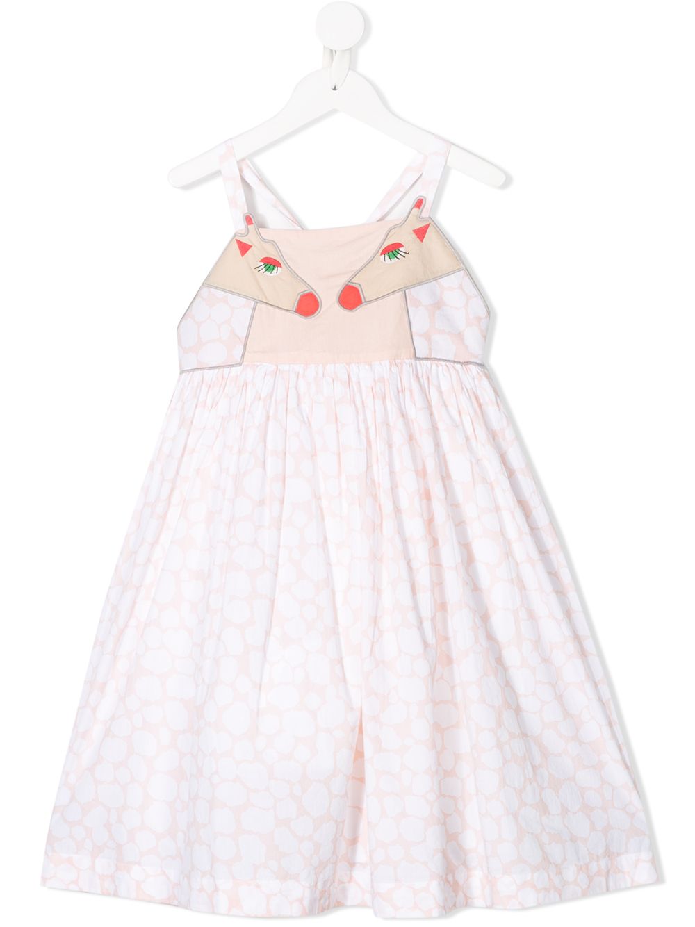 фото Stella mccartney kids короткое платье giraffe spots