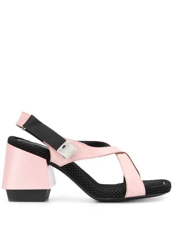 chunky ankle strap sandals