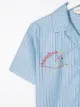 Gucci Kids قميص بتطريز حصان