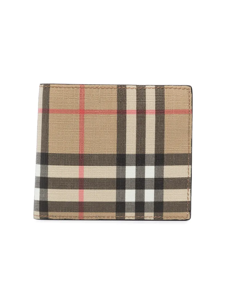 BURBERRY VINTAGE CHECK BIFOLD WALLET