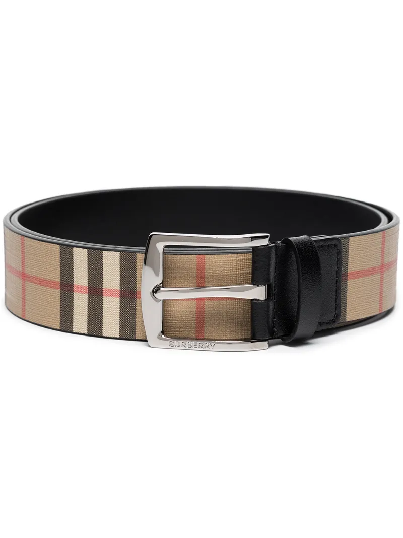 burberry vintage check belt