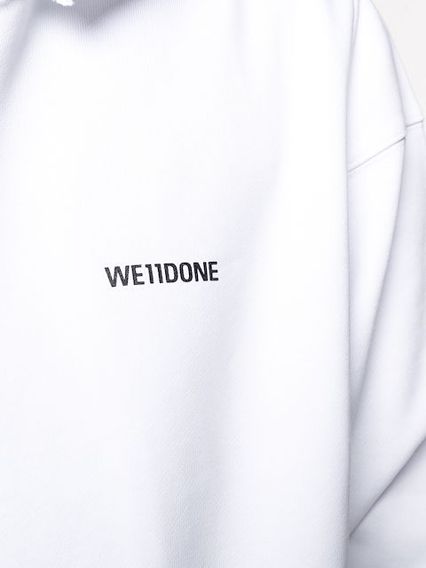 We11done Branded long-sleeved Hoodie - Farfetch