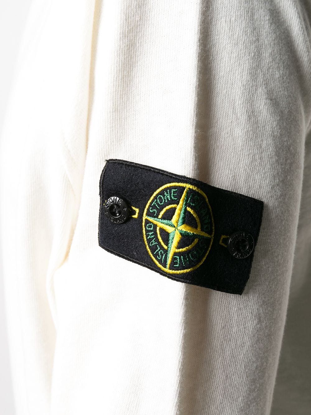 фото Stone island джемпер с нашивкой-логотипом