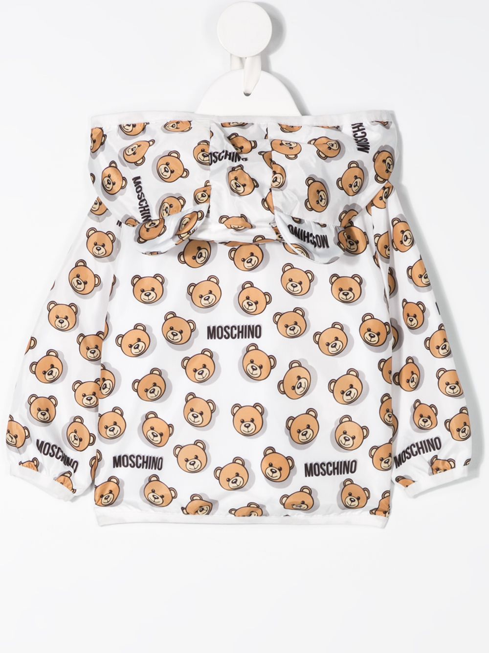 фото Moschino kids куртка с принтом teddy bear