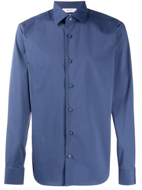 zegna slim fit shirt