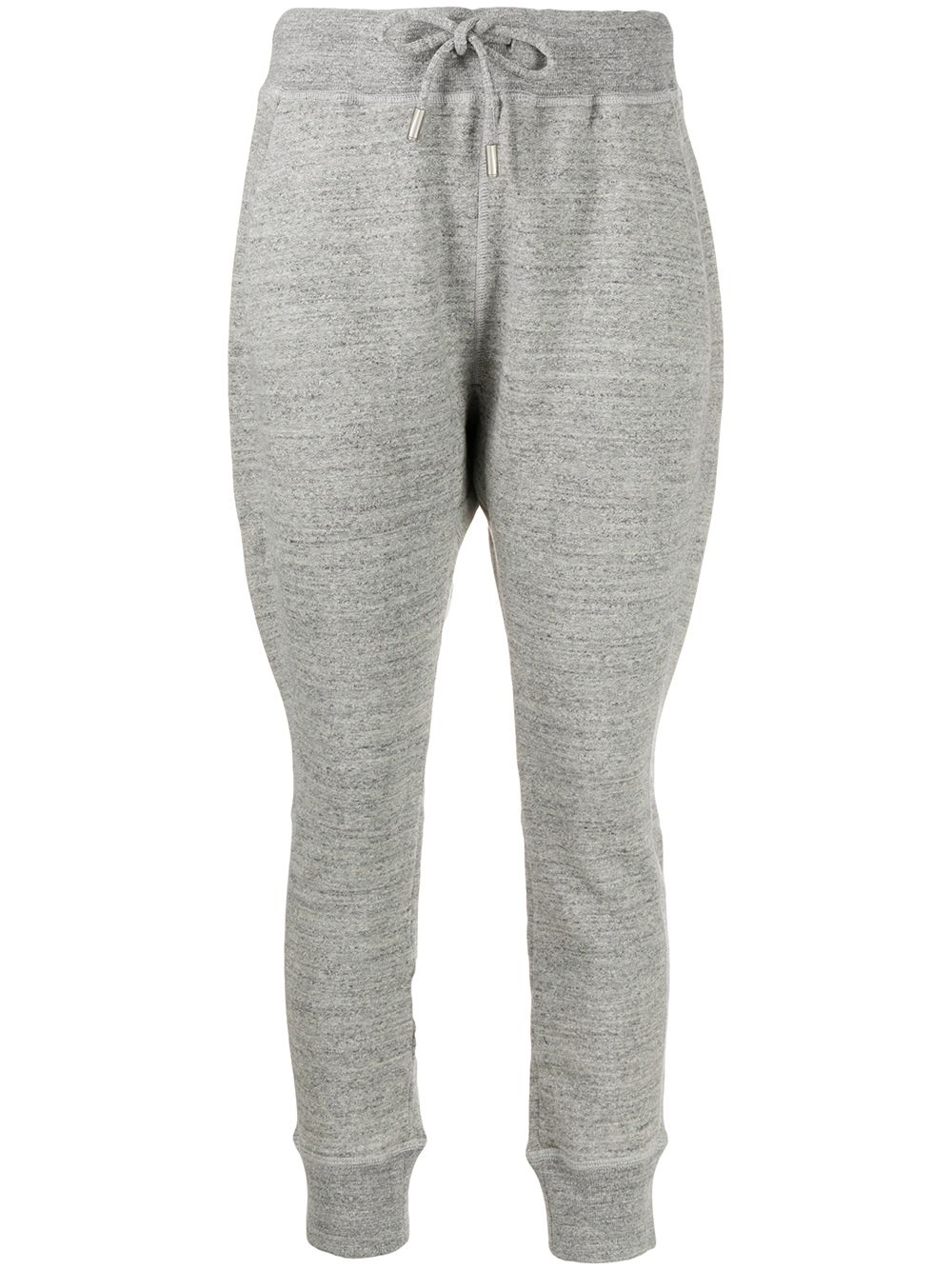 Dsquared2 Dropped-crotch Logo Track Pants In Grey