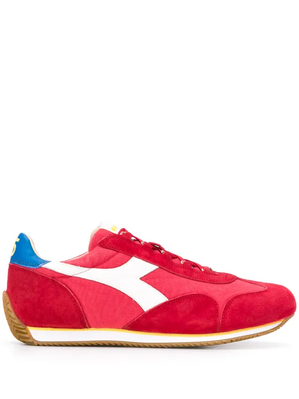 diadora red sneakers