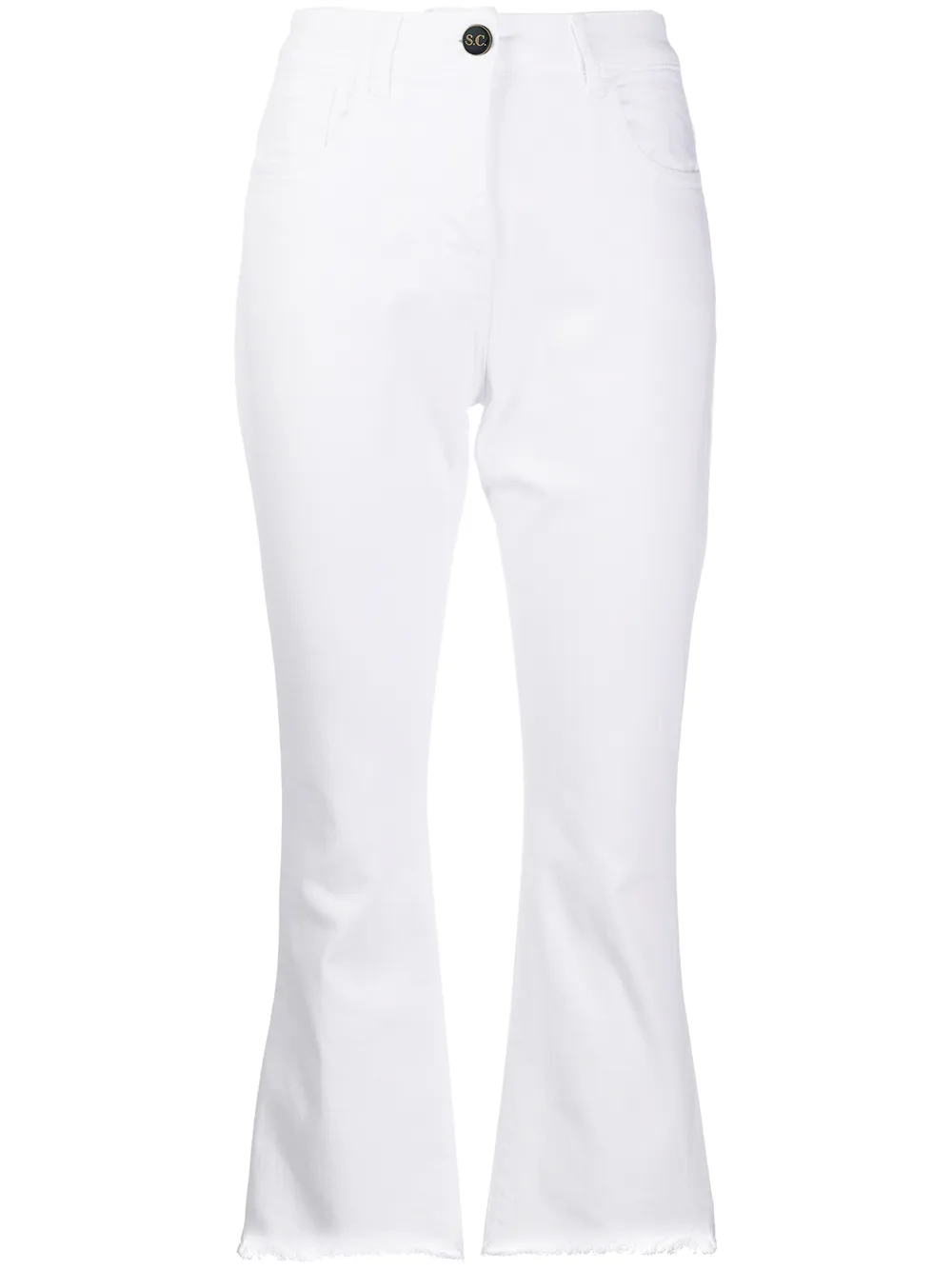 Semicouture Ausgestellte 'Frederick' Hose ClBgf fZW5S Semicouture Ausgestellte 'Frederick' Hose ClBgf fZW5S