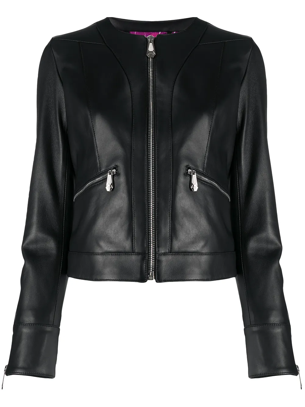 Philipp Plein Lederjacke Mit Reißverschluss CuQUI tIaJr Philipp Plein Lederjacke Mit Reißverschluss CuQUI tIaJr