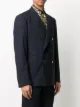 Dolce & Gabbana metallic button double-breasted suit jacket