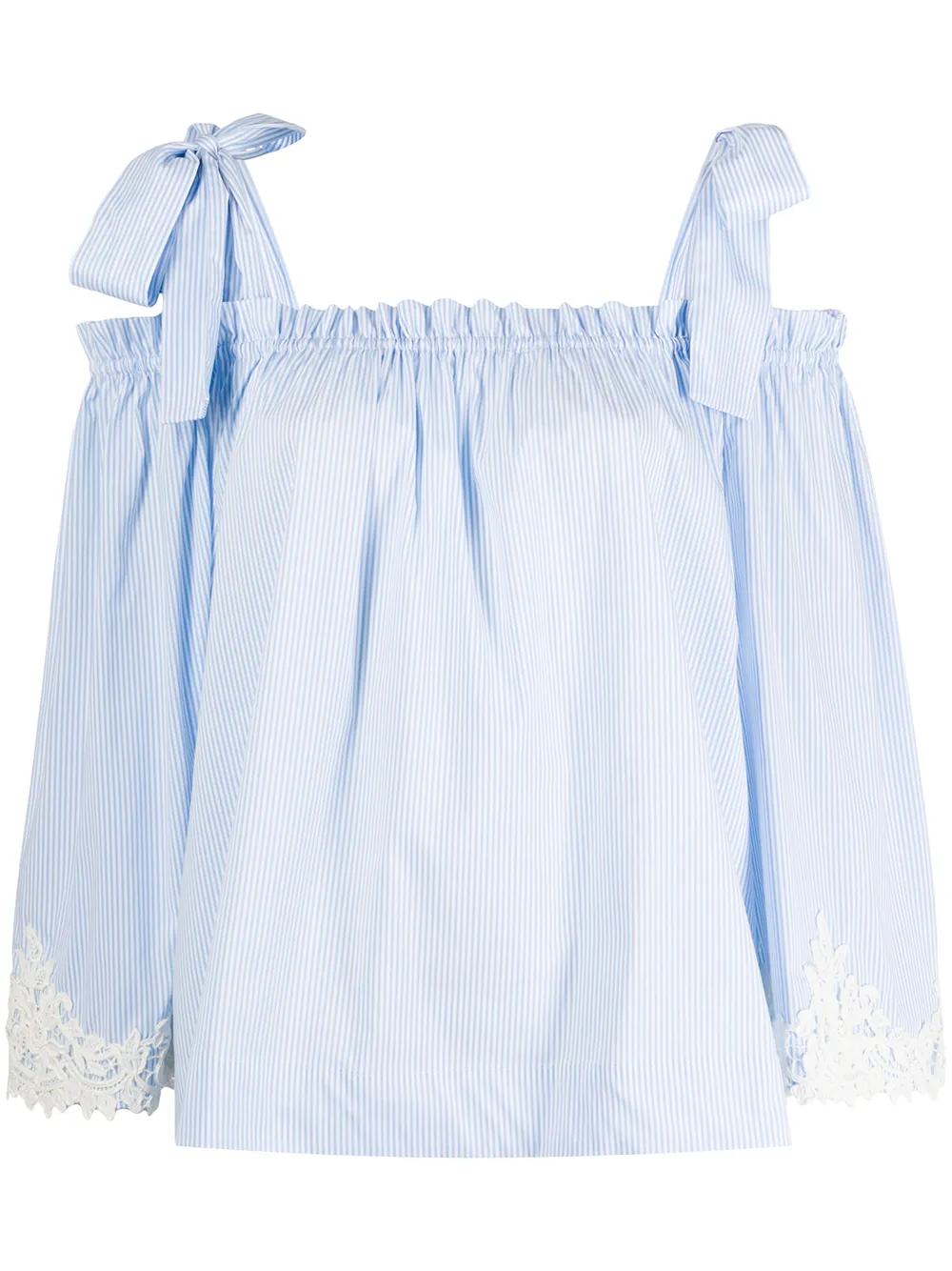 Blumarine Bluse Mit Spitze sndVz 94uyt Blumarine Bluse Mit Spitze sndVz 94uyt