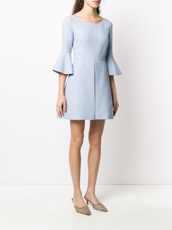 valentino bell sleeve dress