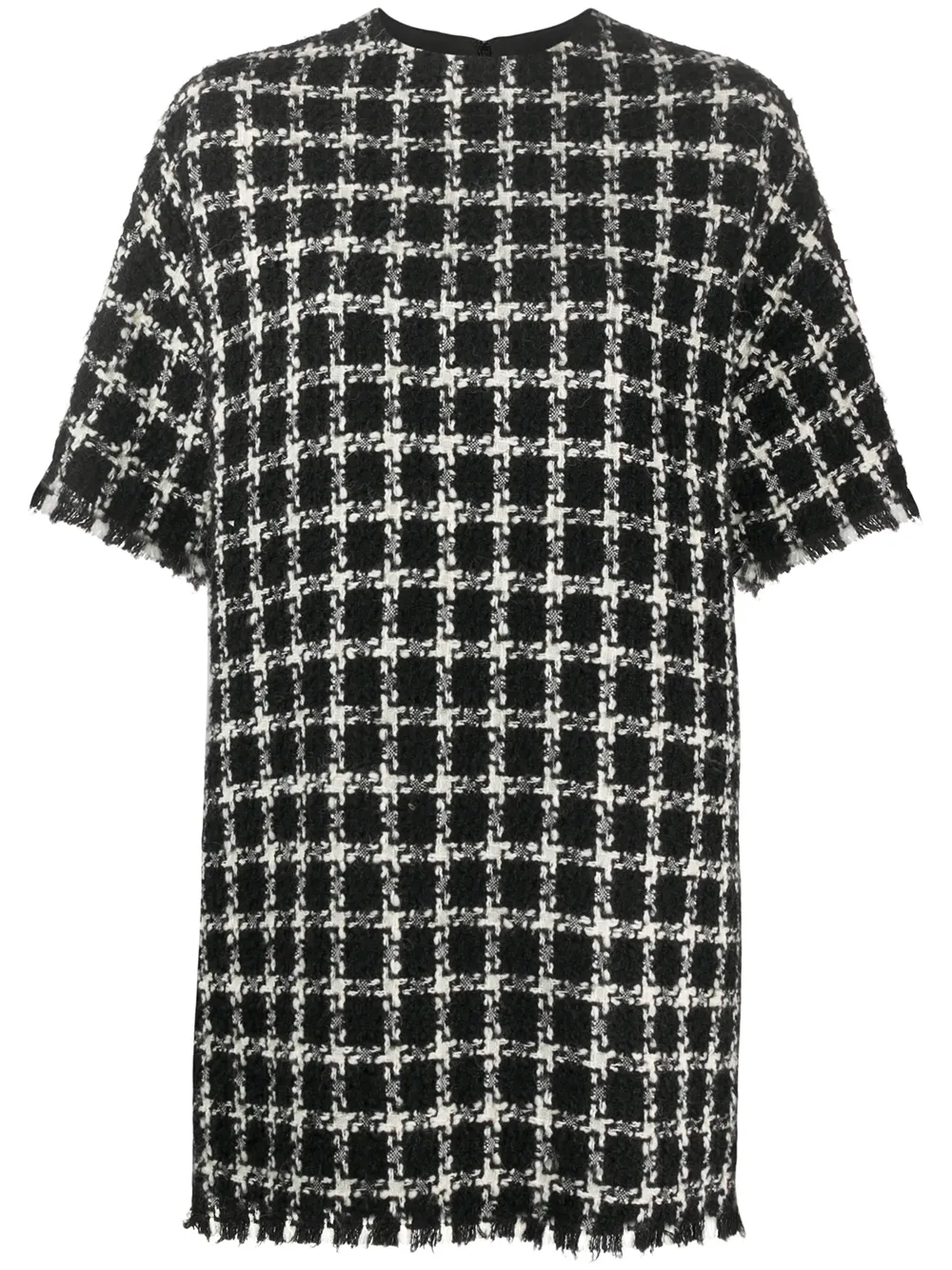 tweed shift dress