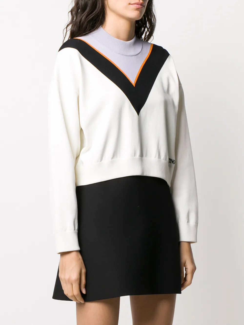 Valentino Garavani Trui met V-detail Beige