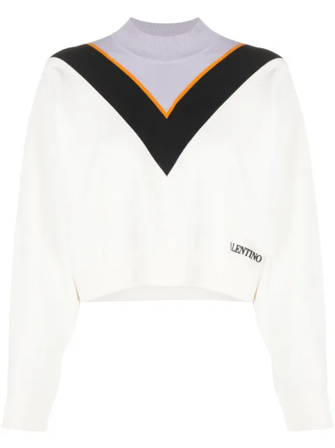 Valentino Garavani V detail jumper