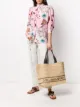 Image 2 of Stella McCartney graphic print rounded shoulders blouse