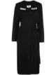 الصورة 1 من MM6 Maison Margiela معطف بشعار الماركة وتصميم مربوط