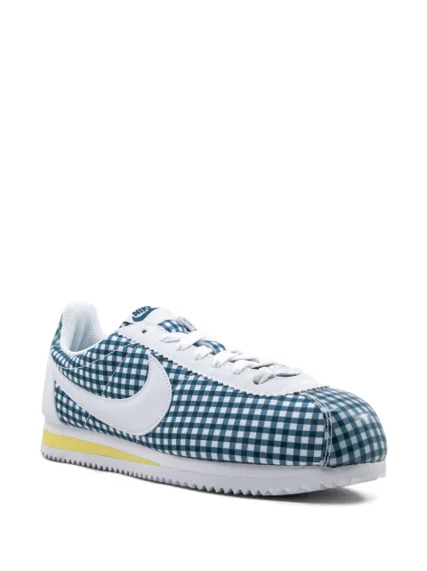 gingham nike cortez