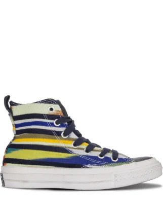 Converse x Missoni Chuck Taylor Spec Hi Sneakers Blue FARFETCH HK