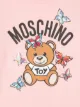 Moschino Kids تيشيرت طويل بطبعة دمية دب