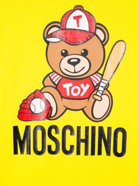 Moschino Kids Teddy Logo T-shirt - Farfetch