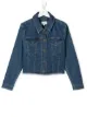 الصورة 1 من Givenchy Kids جاكيت جينز مجسم طويل الأكمام