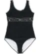 الصورة 1 من Givenchy Kids ثوب سباحة مخطط وبشعار الماركة