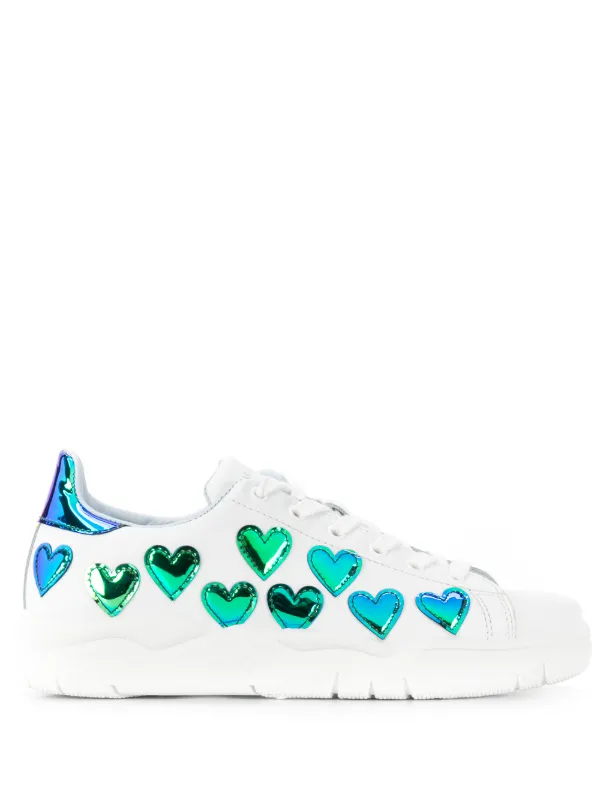 heart sneakers chiara ferragni