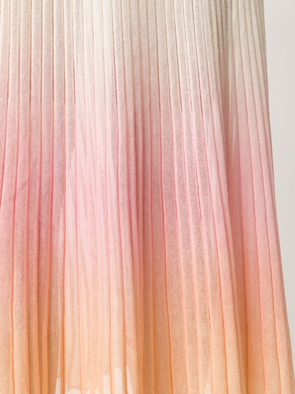 фото Jacquemus плиссированная трикотажная юбка helado с эффектом деграде
