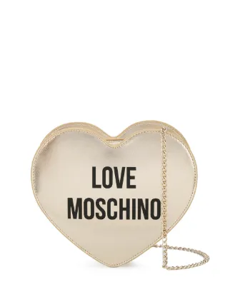 love moschino heart shaped bag