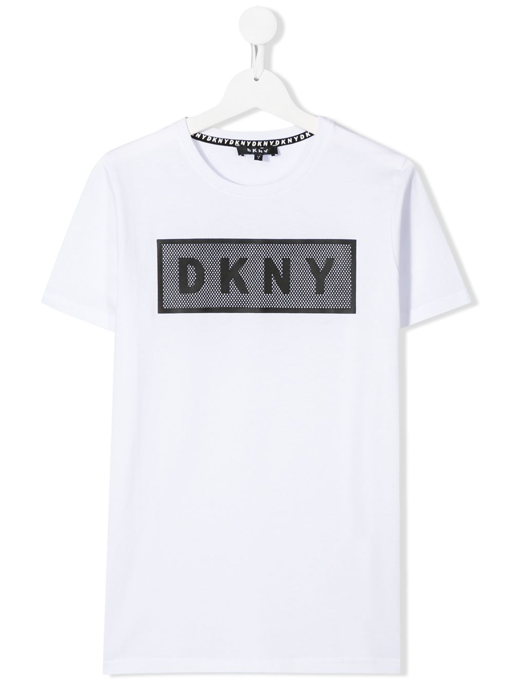 фото Dkny kids футболка с короткими рукавами и логотипом