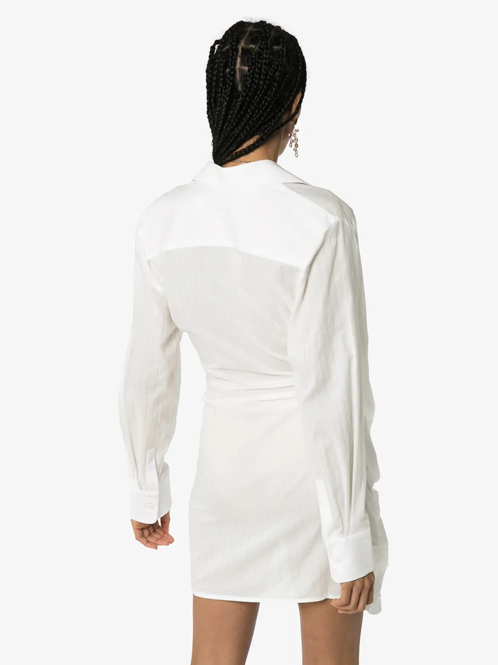 JACQUEMUS JACQUEMUS LA ROBE BAHIA COTTON SHIRT DRESS,201DR302011011015010686