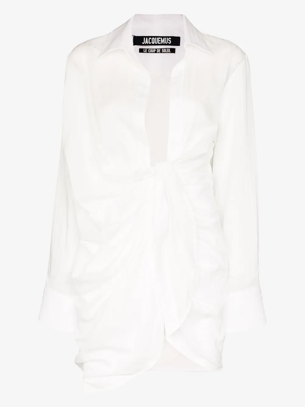 JACQUEMUS JACQUEMUS LA ROBE BAHIA COTTON SHIRT DRESS,201DR302011011015010686