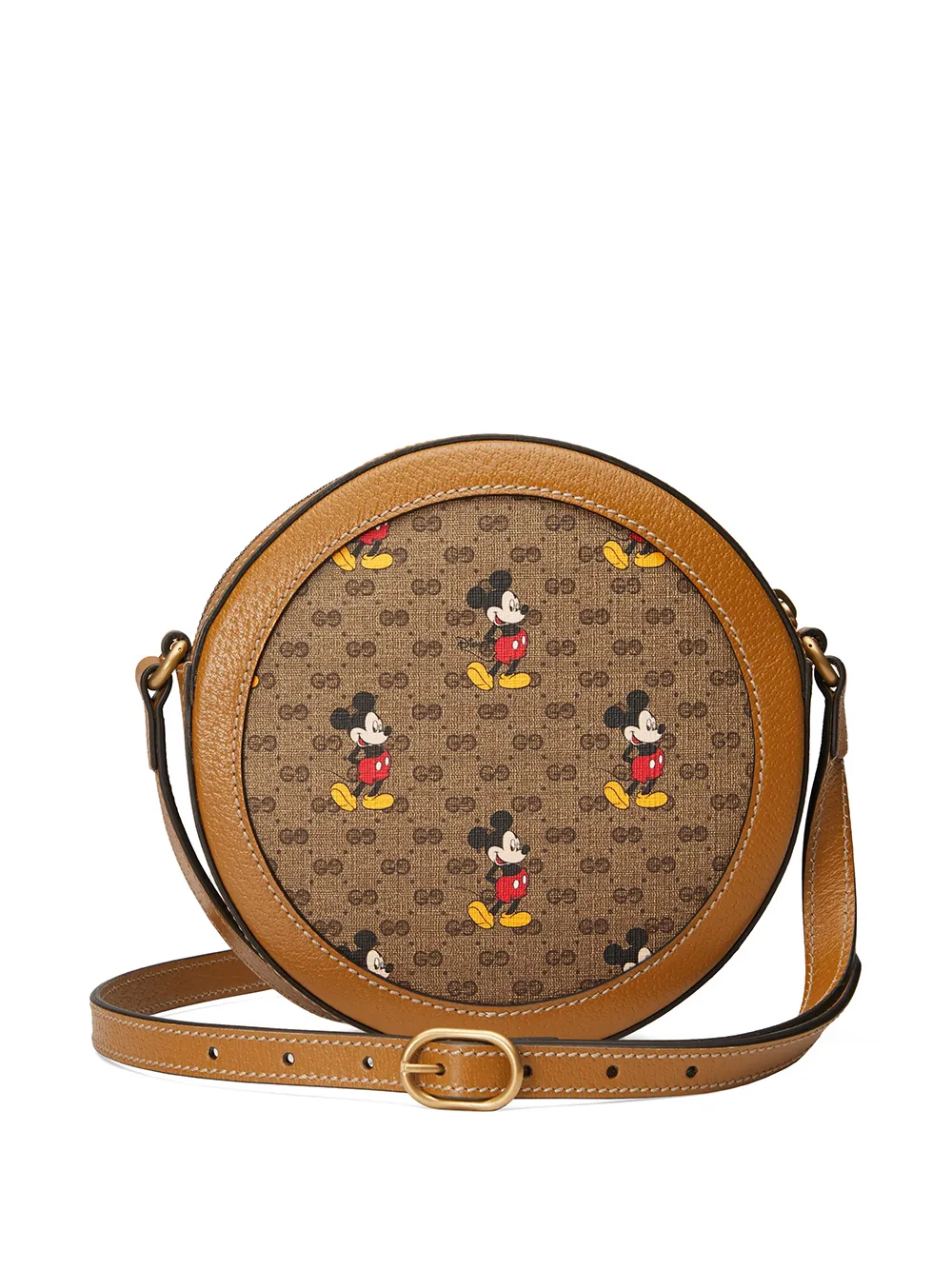 Goyard Mickey Mouse Clutch Bag in Brown