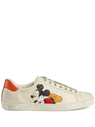 Gucci x Disney Mickey Mouse Ace low-top Sneakers - Farfetch