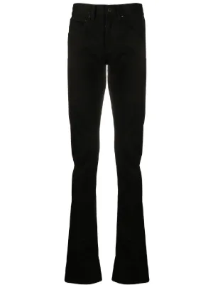 mens white flare pants